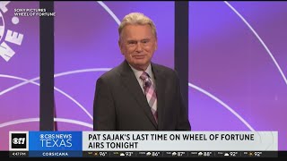 Pat Sajak's last Wheel of Fortune episode airing