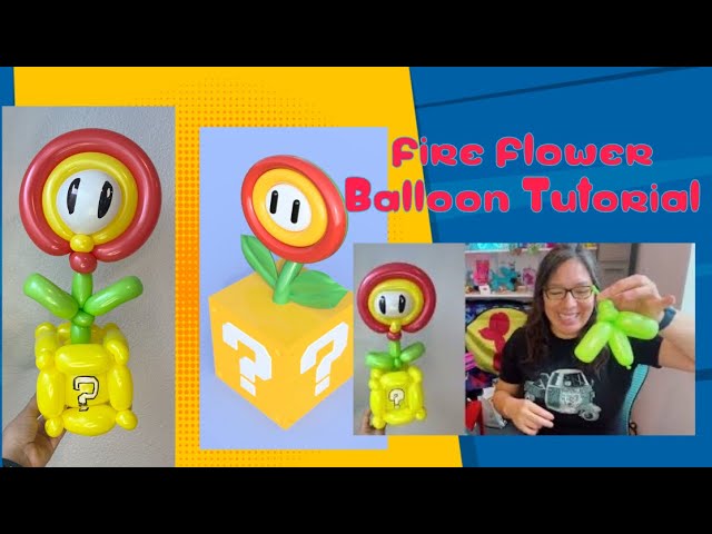 Como hacer a Mario Bros con globos/How to make a Mario Bros balloon  (Globofexia) 