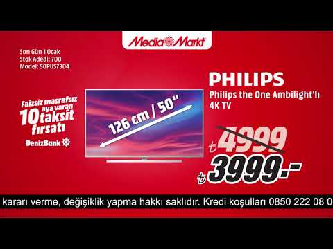 MediaMarkt’ta Yilbasi Indirimleri | Philips The One 50” UHD | 3999 TL #MediaMarkttaKeyfineBak - MediaMarkt’ta Yilbasi Indirimleri | Philips The One 50” UHD | 3999 TL #MediaMarkttaKeyfineBak