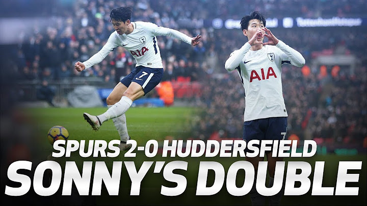 HEUNG-MIN SON'S DOPPELT! | Spurs 2:0 Huddersfield
