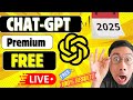 ChatGPT Premium FREE mein kaise lein? | Secret Trick 2025 | 100% Working | Must Watch!#chatgpt