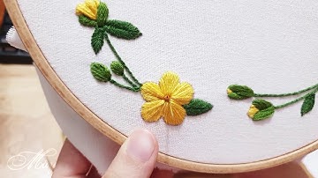 #1 Hoa Mai Thêu Tay