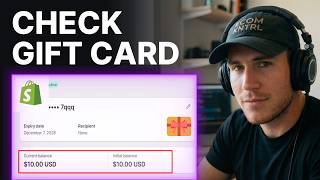 How to Check Shopify Gift Card Balance (2026) | Admin Panel