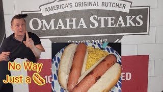 Omaha Steaks jumbo franks review