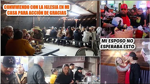 CONVIVIENDO CON LA IGLESIA EN MI CASA // MI ESPOSO...