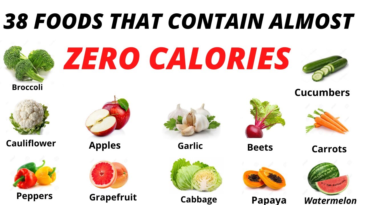 food with zero calories - Morton Oshea