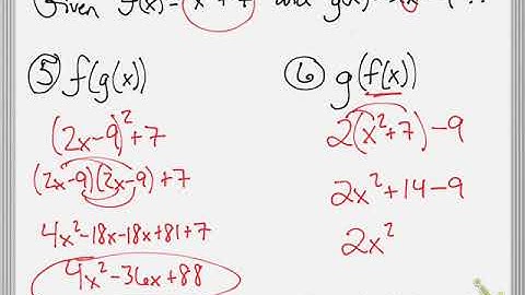 Function Operations, Compositions, and Inverses