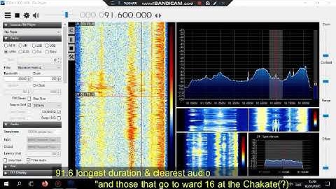 FMDX long duration meteor scatter 10th July 2020
