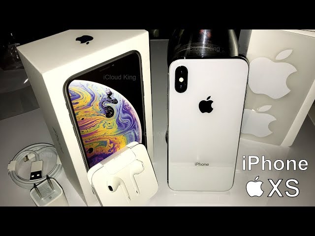 Apple iPhone XS, Silver, 256GB & XS MAX Unboxing and Review