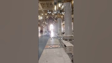 Surah Al Qariah Masjid Nabawi سورة القارعة #egzonibrahimi #surahqariah