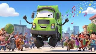 Monster Garbage Truck Song 🛻 Kids Clean Up Song