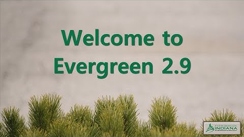 Evergreen 2.9 Upgrade