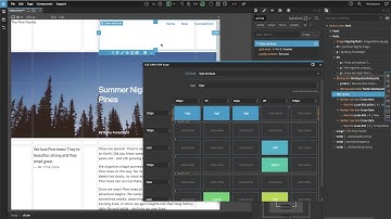 7. The Logo and the Menu - Summer Nights, a CSS Grid Tutorial