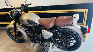 🔥2024 Gunmetal Grey Classic 350 E20 BS7 Full Review | On Road Price : Mileage Features |Classic 350