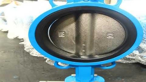 DN400 butterfly valve with gearbox