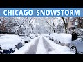 Snowstorm Hits Chicago
