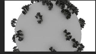 Maya: Paint Effects Trees in MASH