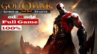 God of War: Ghost of Sparta Remastered - Full Game 100% | GOD MODE 🔥 | All Cutscenes + Ending ✔