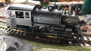 Lil’ Logging Railroad 2’x4’ layout potential operations overview. #2022 #modeltrains #dcc