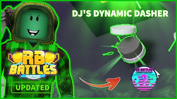 How to get Dynamic Dasher updated [RB BATTLES SEASON 3]
