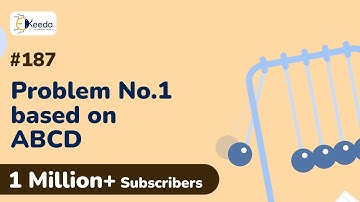 Problem No.1 based on ABCD or Transmission Parameter | Two Port Network Analysis | EXTC Engineering