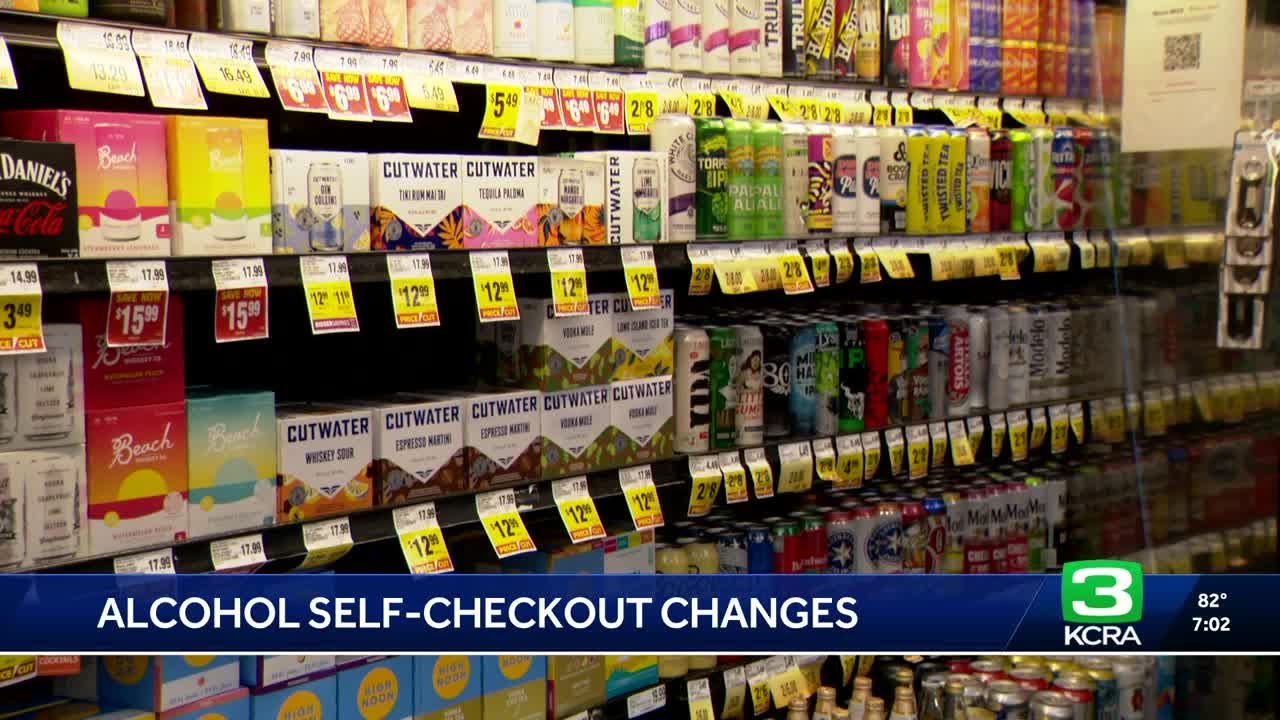 California grocery stores push to legalize alcohol sales at self