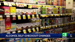 California grocery stores push to legalize alcohol sales at self-checkout