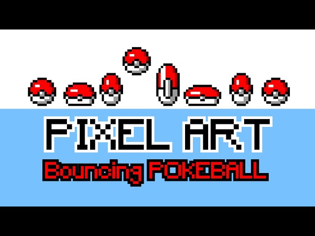 Pixilart - Pokeball sprite by Jackab0y