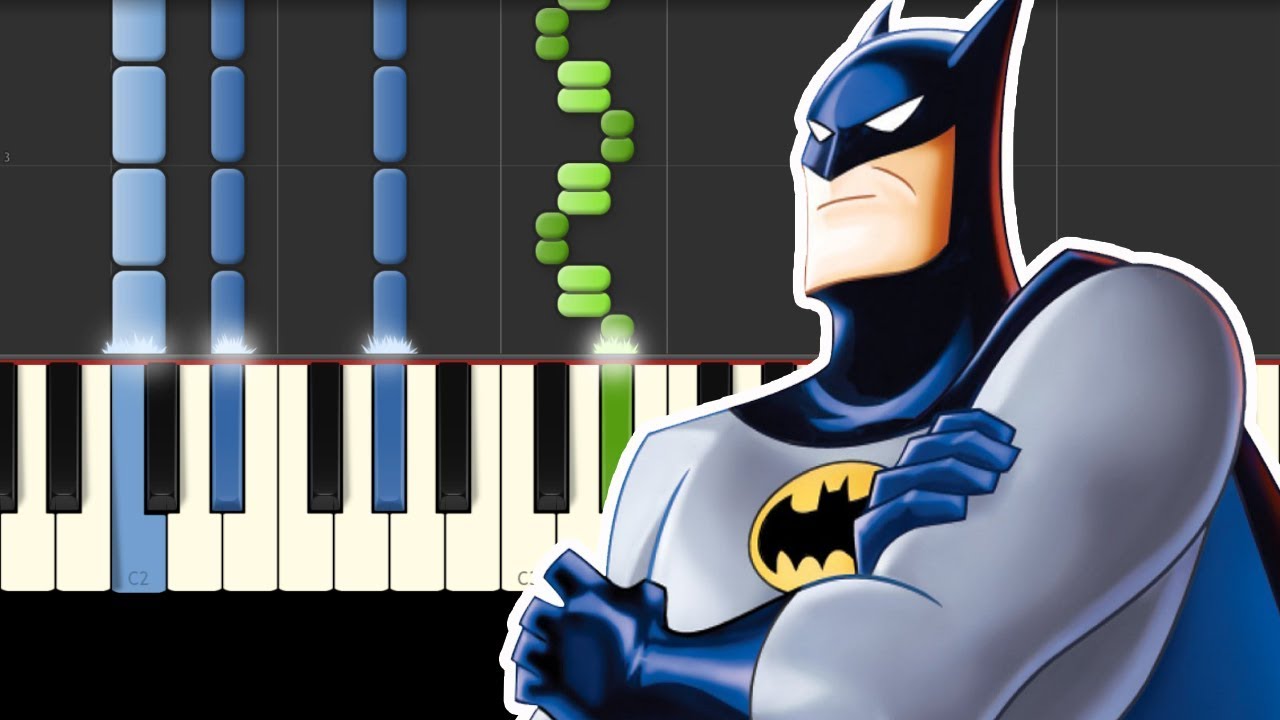 Batman / Intro 1966 / Piano Tutorial - YouTube