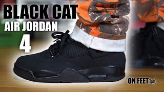 Worth It!? BLACK CAT Air Jordan 4 Review & On Feet