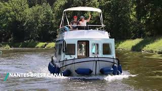 Canal boat hire on the NantesBrest Canal – Boating holidays in Brittany