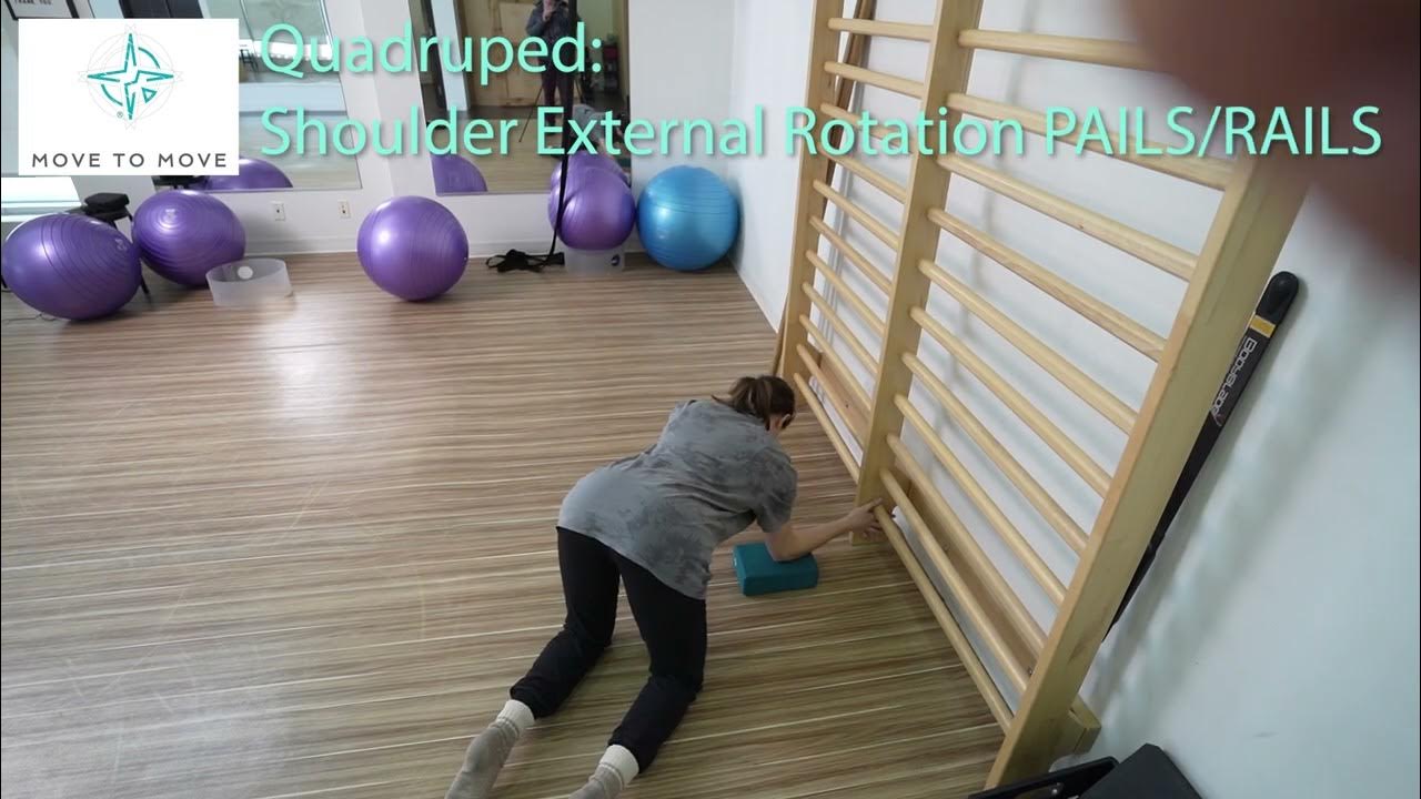 Quadruped Shoulder External Rotation PAILS&RAILS YouTube