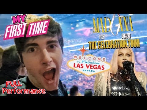 My 1ST Madonna Concert! | The Celebration Tour, Las Vegas (Full Show/Concert Vlog) | Madonna Monday