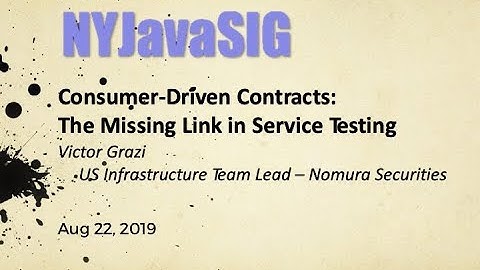 NYJavaSIG 20190822 VictorGrazi SpringContracts