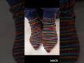 Multi Colour Woolen Socks |Knit With Love|#youtubeshorts #ytshorts