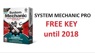 System Mechanic Pro with Key Until 2018