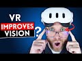 Can the quest 3 keep your vision myopia from getting worse