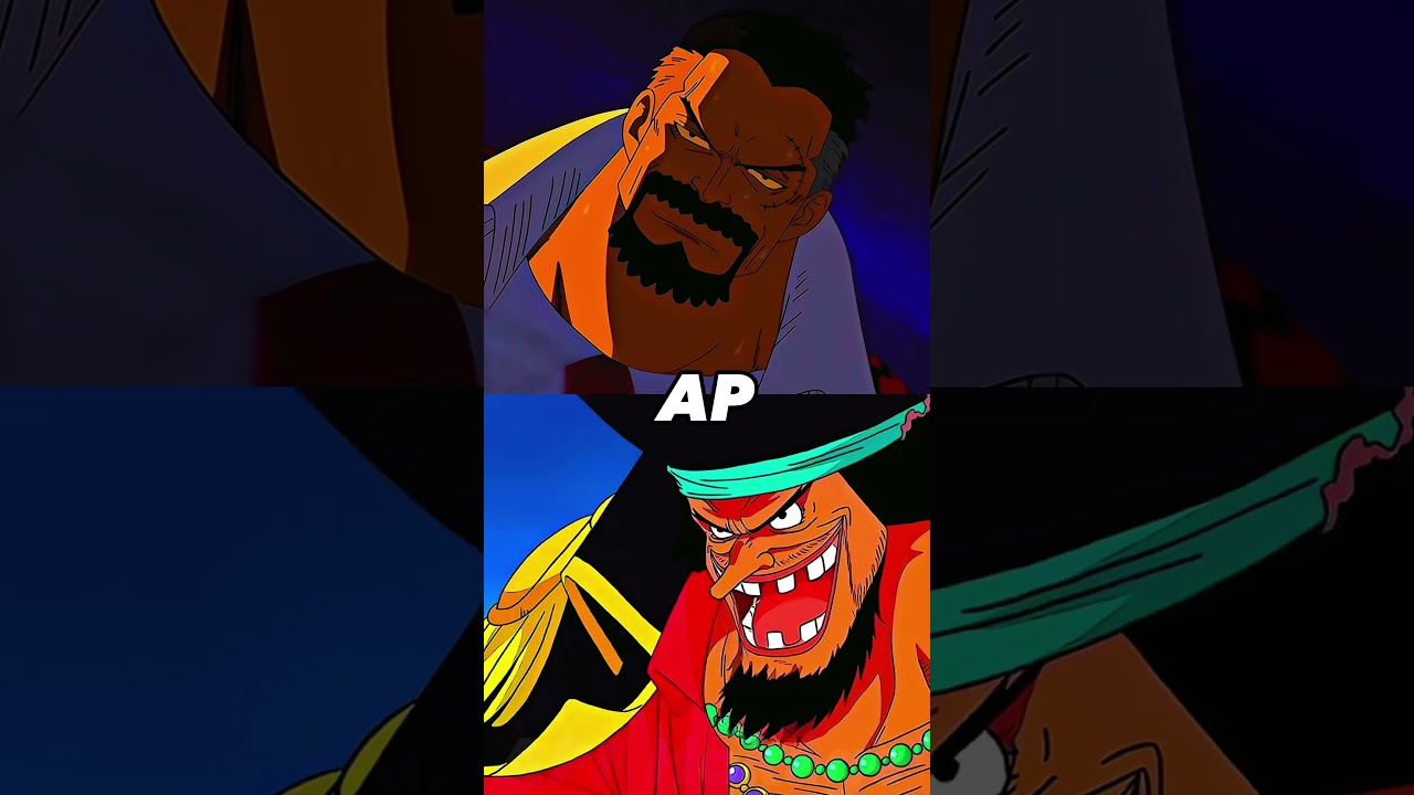 Garp vs Blackbeard! | 