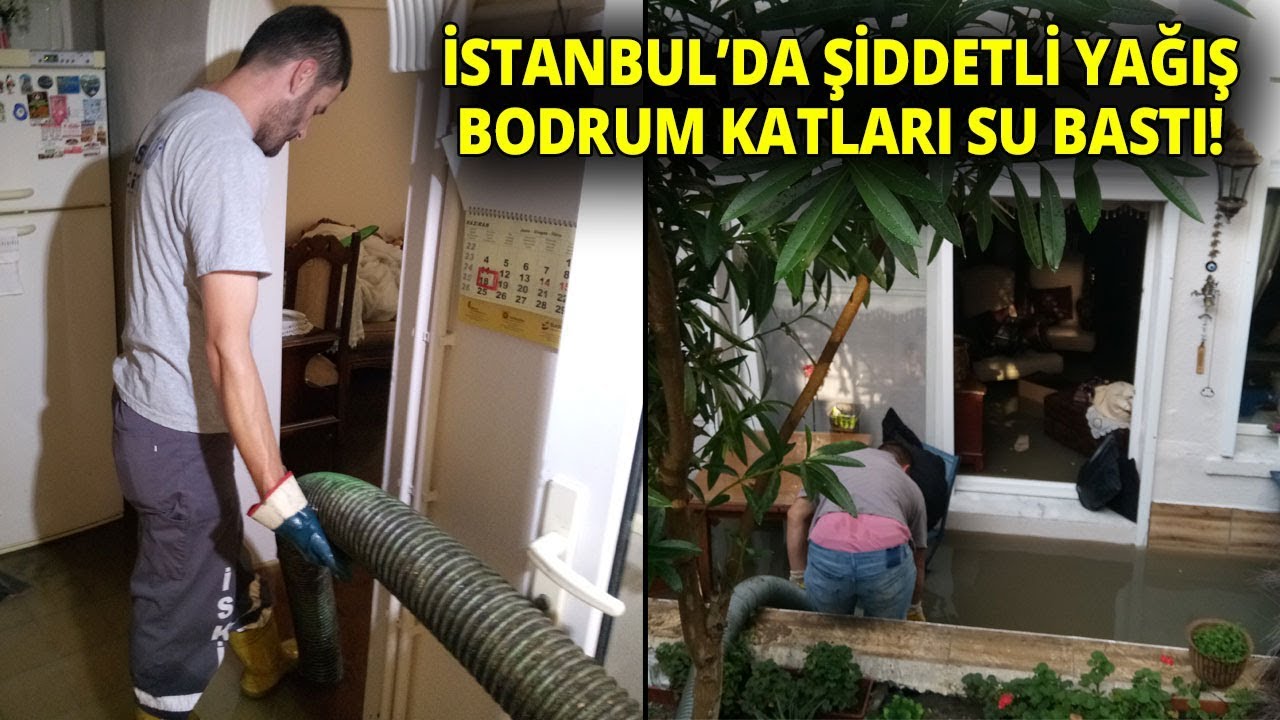 Bakırköy’de Çok Sayıda Evin Bodrum Katını Su Bastı YouTube Bakırköy’de Çok Sayıda Evin Bodrum Katını Su Bastı YouTube