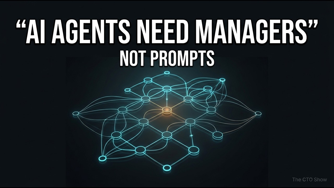 AI Agents Need Managers. Not Prompts | Ross Barnes AI Agents Need Managers. Not Prompts | Ross Barnes