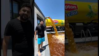 Havuzu Lipton Ice Tea Ile Doldurdum Şfet