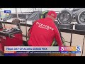 Racers, pit crew prepare for final day of Acura Grand Prix in Long Beach