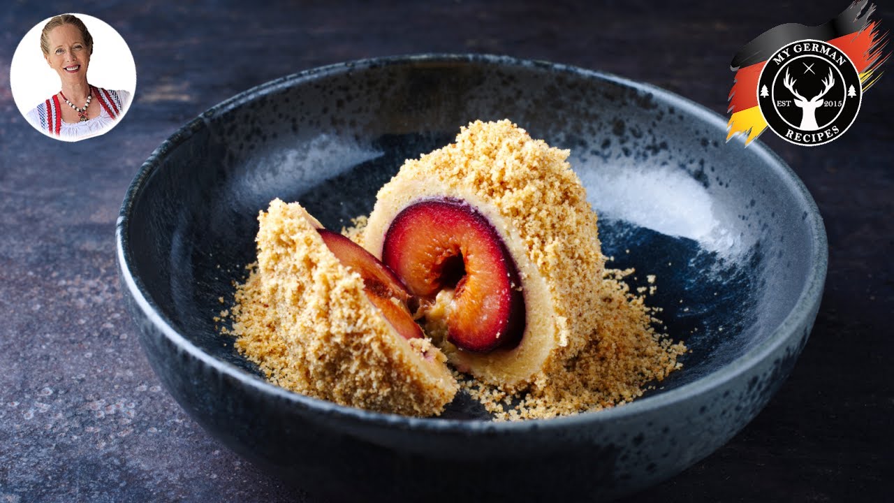 How to Make Sweet Plum Dumplings & Apricot Dumplings (Summer & Fall  Dish) ✪ MyGerman.Recipes