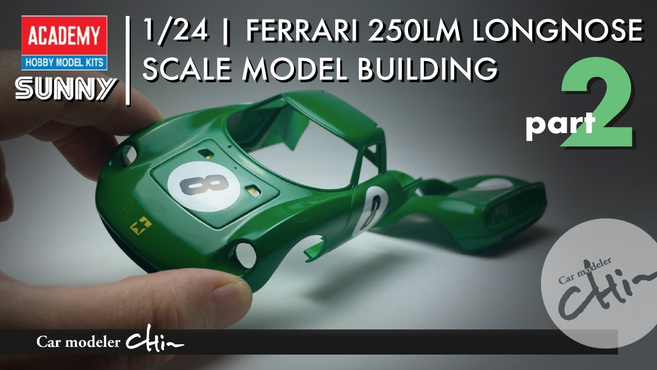 ACADEMY | FERRARI 250LM | BUILDING Part-2 - YouTube
