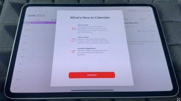 How to Use Calendar on iPad Pro 11"