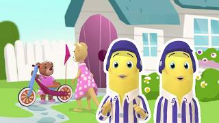 The Hopping Bananas | Bananas in Pyjamas Season 1 | Full Episodes | Bananas In Pyjamas