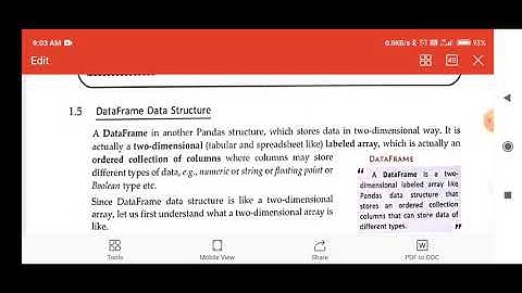 introduction to data frame in Python Pandas by Dr Surya Pratap Singh