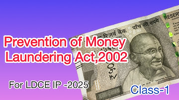 PMLA 2002 || Prevention Of Money Laundering Act, 2002