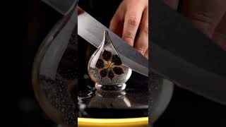 Glass Fruit Cutting and Eating ASMR | #cute #viral #SatisfyingASMR #shorts #cute
