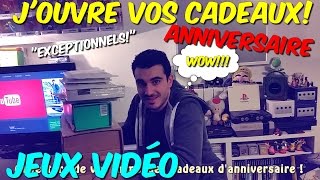 Conkerax - J'ouvre vos Cadeaux d'anniversaire EXCEPTIONNELS ! - Emu par votre générosité !